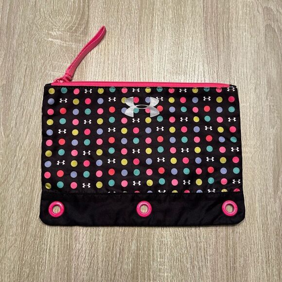 NWOT … UNDER ARMOUR Multicolor Dot Pouch - Picture 1 of 3